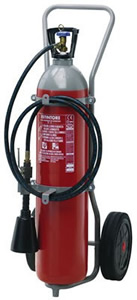 Estintore Carrellato CO2